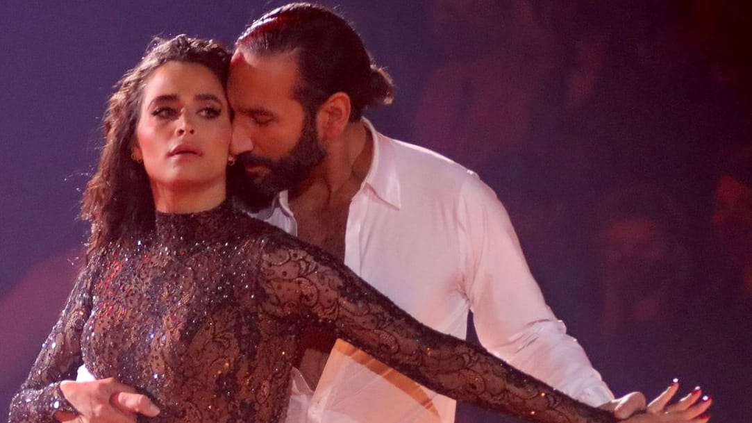 Amira Pocher und Massimo Sinató: Bei "Let's Dance" legten sie eine Rumba auf's Parkett.