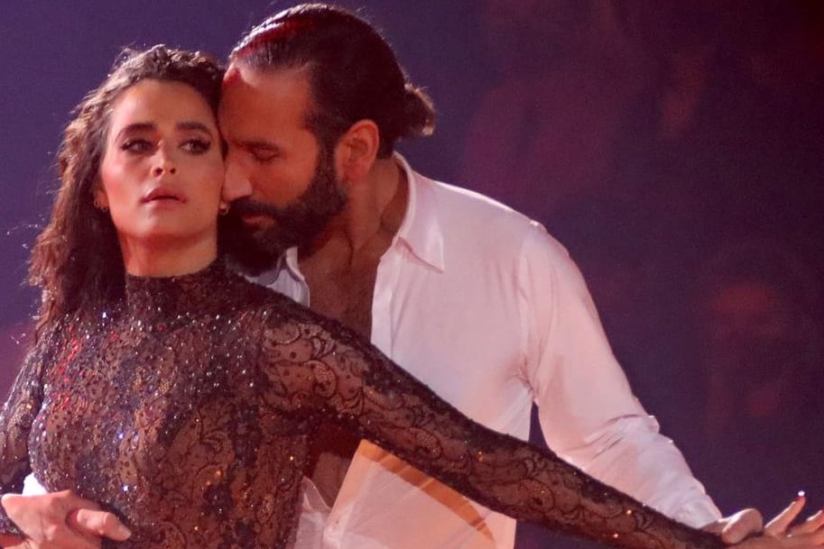 Amira Pocher und Massimo Sinató: Bei "Let's Dance" legten sie eine Rumba auf's Parkett.