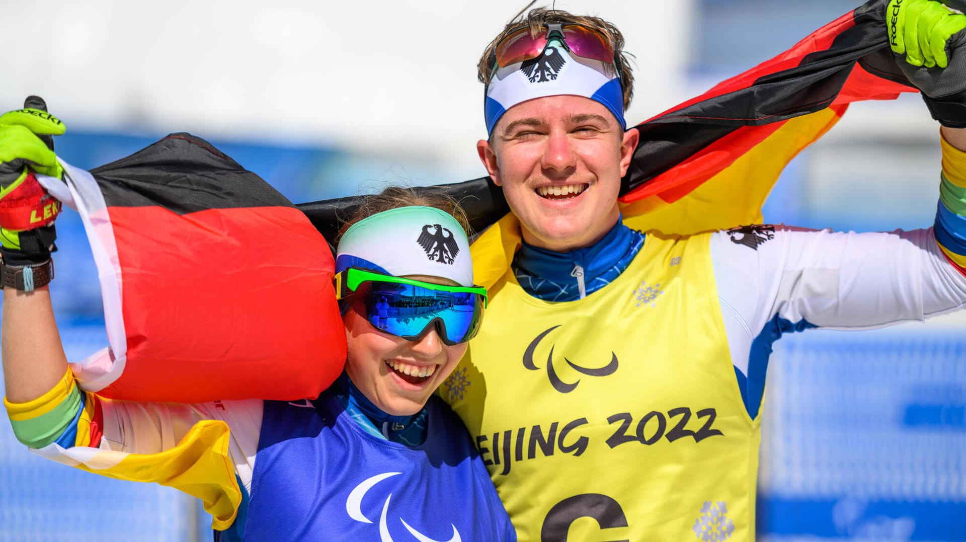 Linn Kazmaier: Die deutsche Para-Athletin holte in Peking Gold im Skilanglauf.