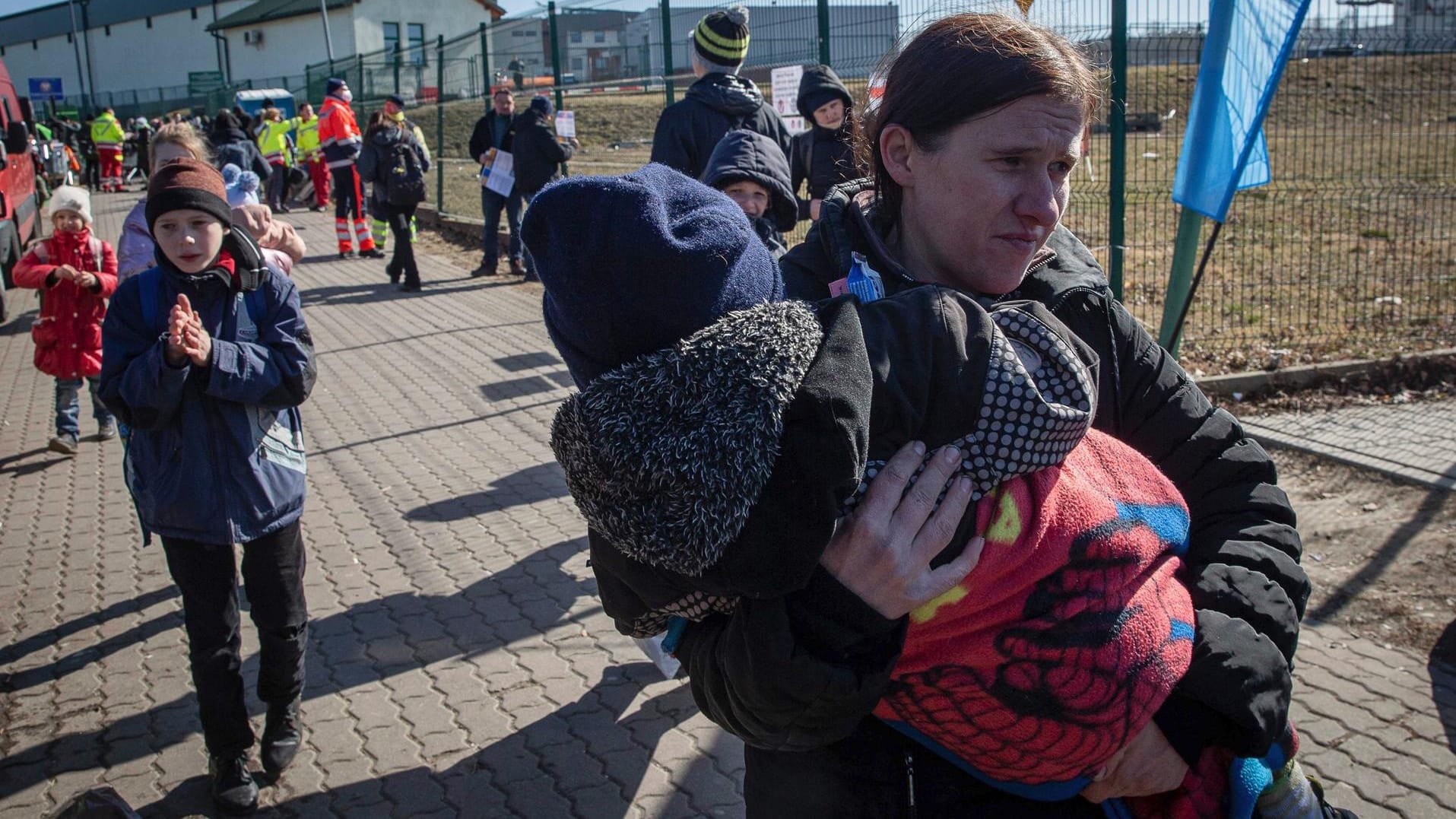 Ukraine-Konflikt - Geflüchtete in Polen