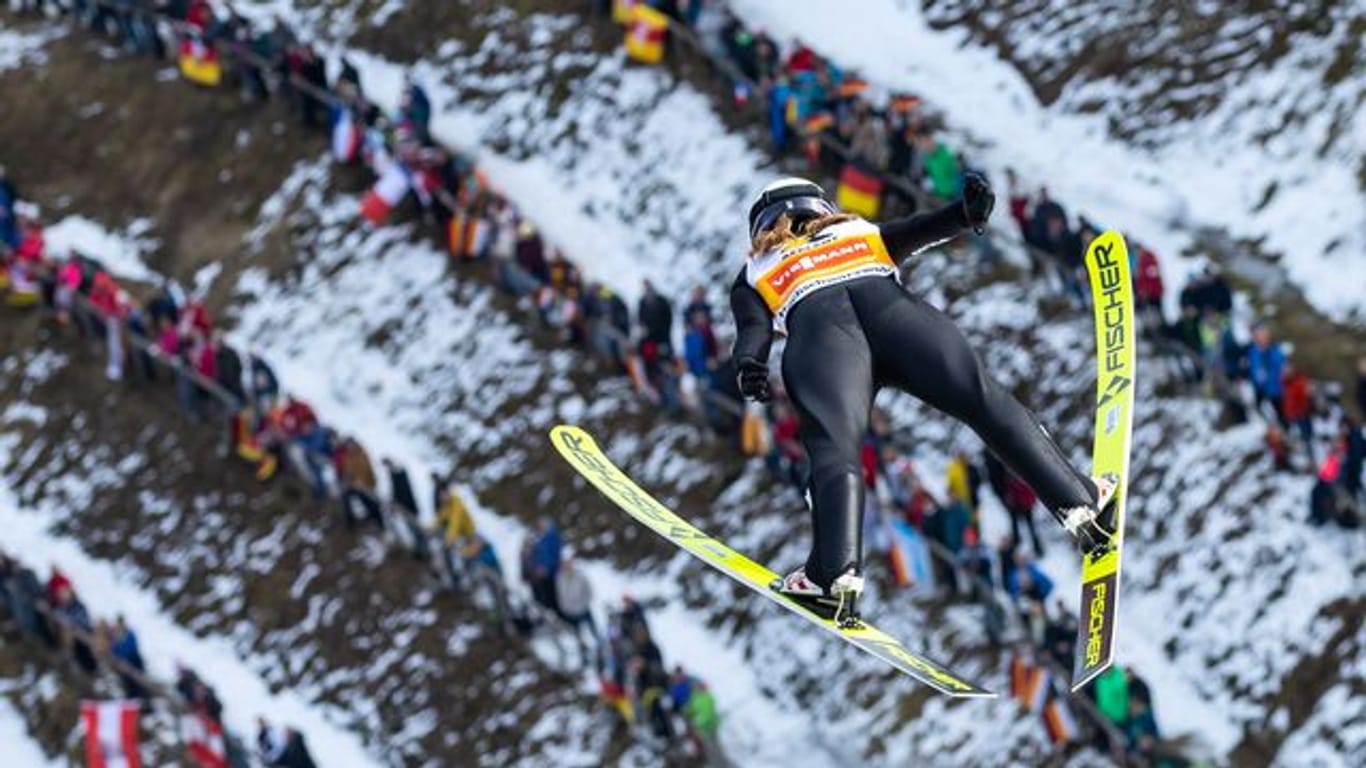 Die Norwegerin Gyda Westvold Hansen hatte bislang alle sechs Wettbewerbe in diesem Winter gewinnen können.