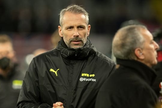 Dortmunds Trainer Marco Rose wechselte im vergangenen Sommer begleitet von großen Erwartungen aus Mönchengladbach zum BVB.