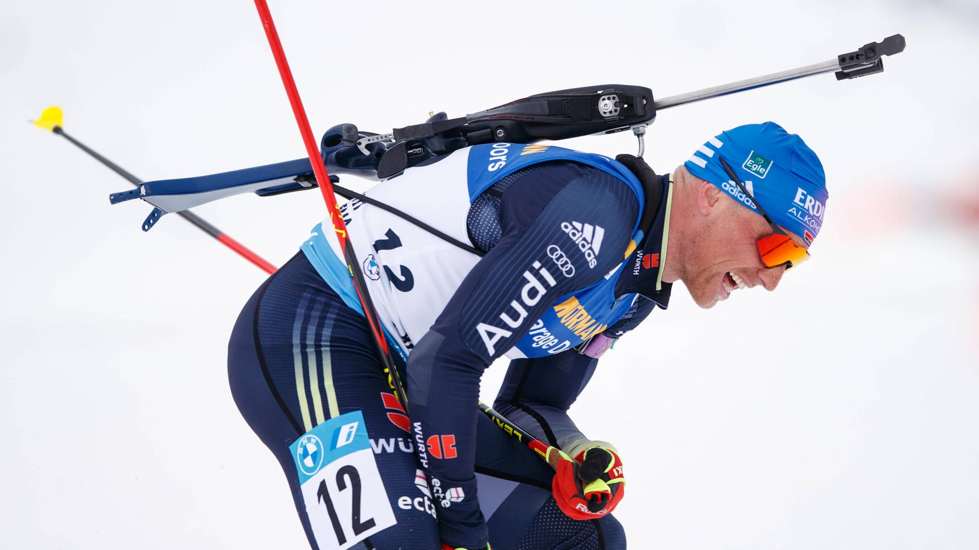 Erik Lesser: Der DSV-Routinier kommt zum Ende seiner letzten Saison als Biathlonprofi immer besser in Fahrt.