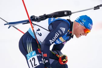 Erik Lesser: Der DSV-Routinier kommt zum Ende seiner letzten Saison als Biathlonprofi immer besser in Fahrt.