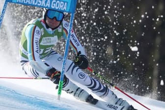 Skirennfahrer Alexander Schmid kam beim Riesenslalom-Weltcup in Kranjska Gora auf den 14.