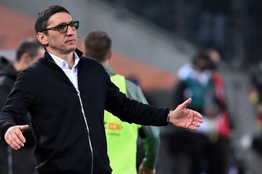 Herthas Trainer Tayfun Korkut droht das Aus.