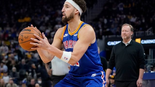 Klay Thompson hatte nach einer Verletzungspause erst vor wenigen Wochen die Rückkehr in die NBA geschafft.