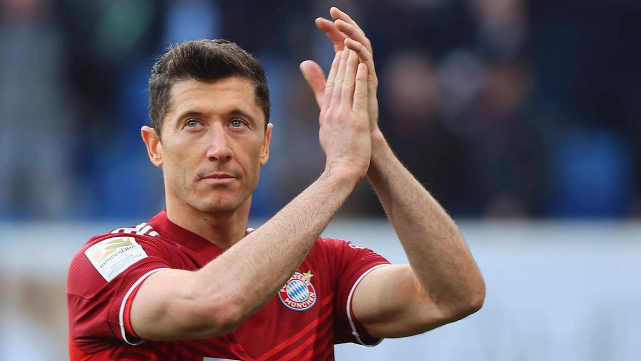 Robert Lewandowski: Der Bayern-Star traf gegen die TSG Hoffenheim.