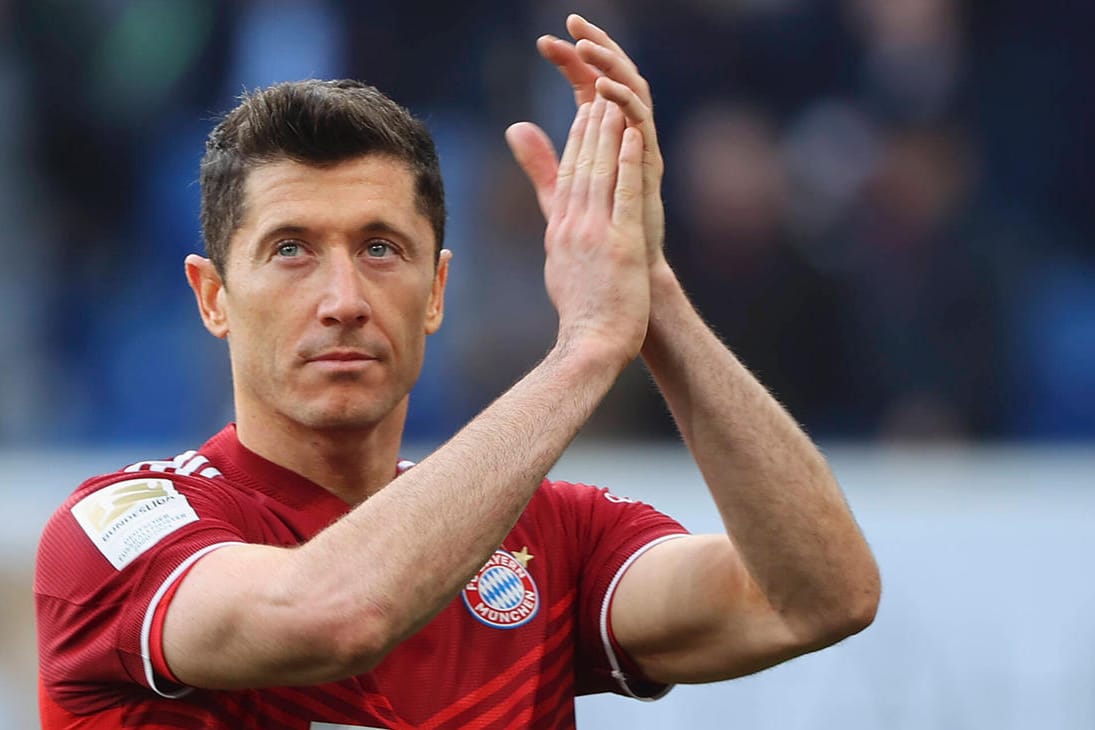 Robert Lewandowski: Der Bayern-Star traf gegen die TSG Hoffenheim.