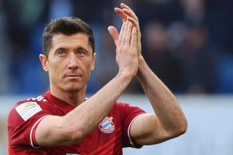 Robert Lewandowski: Der Bayern-Star traf gegen die TSG Hoffenheim.