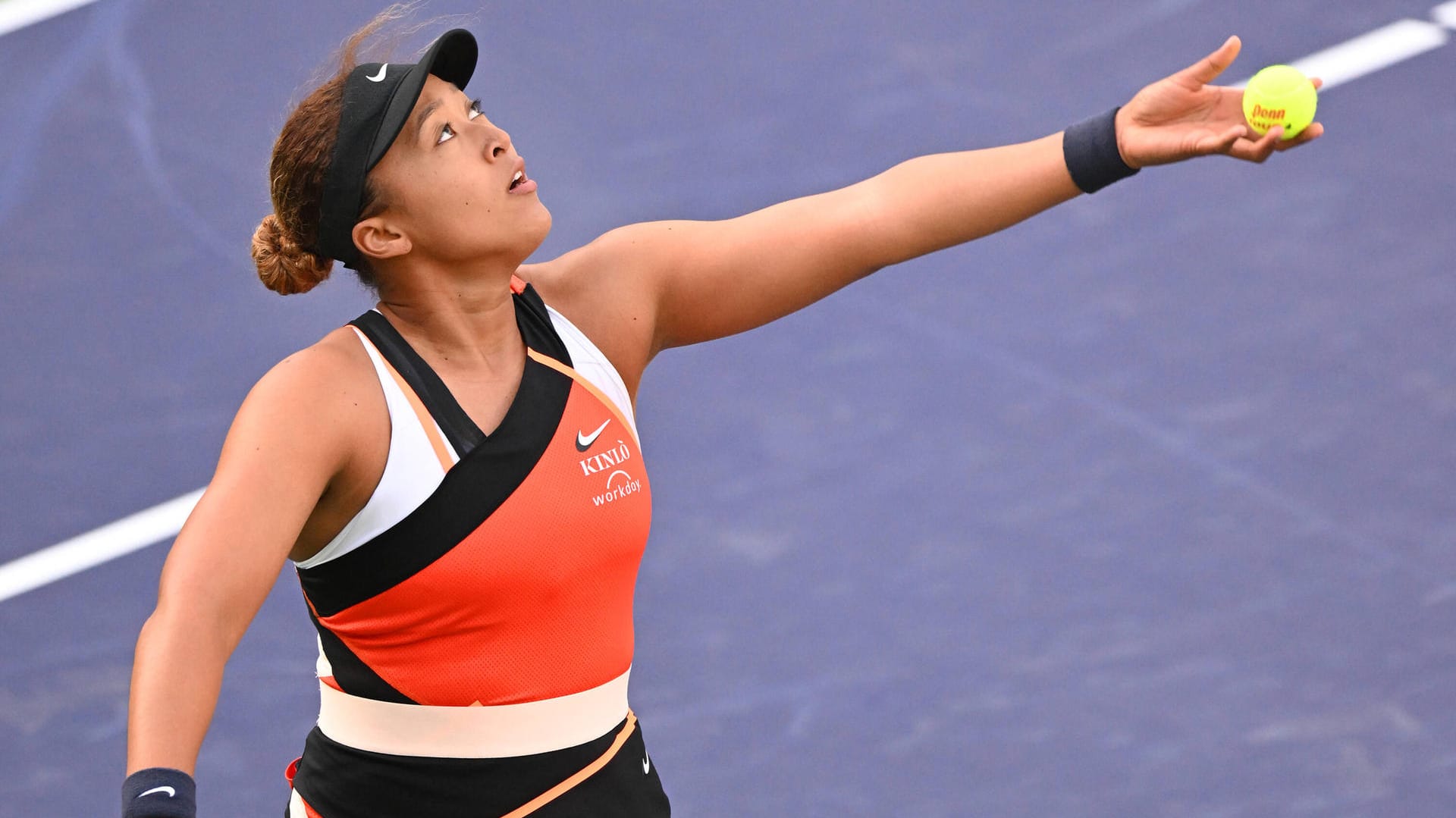 Naomi Osaka: Die Tennisspielerin konnte sich in Indian Wells nicht konzentrieren.