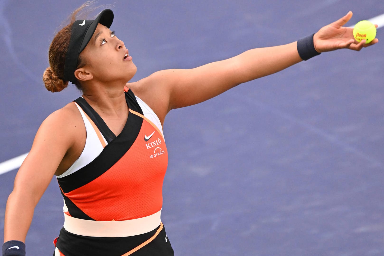 Naomi Osaka: Die Tennisspielerin konnte sich in Indian Wells nicht konzentrieren.