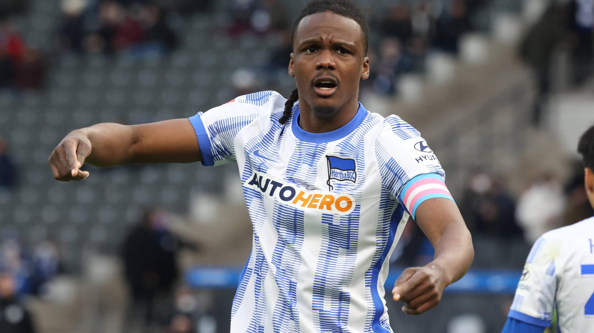 Dedryck Boyata: Der Hertha-Profi stand das letzte Mal gegen Frankfurt auf dem Platz. Dedryck Boyata: Der Hertha-Profi stand das letzte Mal gegen Frankfurt auf dem Platz.