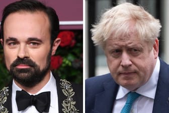 Evgeny Lebedev (l) und Boris Johnson, Premierminister von Großbritannien: Johnson soll die Warnungen seines Geheimdienstes ignoriert haben.