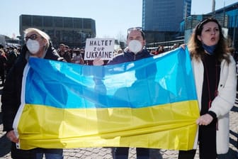 Ukraine-Krieg - Protest in Leipzig