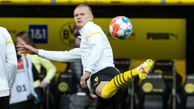 Steht wieder im Kader des BVB: Top-Stürmer Erling Haaland.