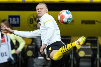 Steht wieder im Kader des BVB: Top-Stürmer Erling Haaland.