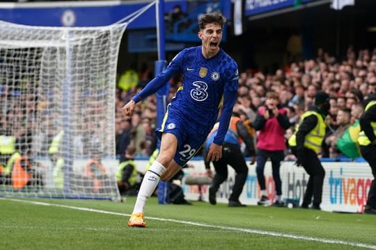 Chelseas Kai Havertz traf gegen Newcastle zum Sieg.