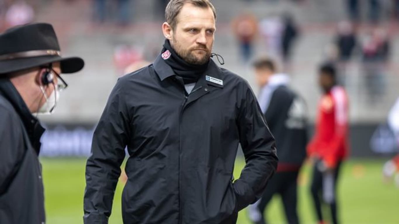 Der Mainzer Trainer Bo Svensson.