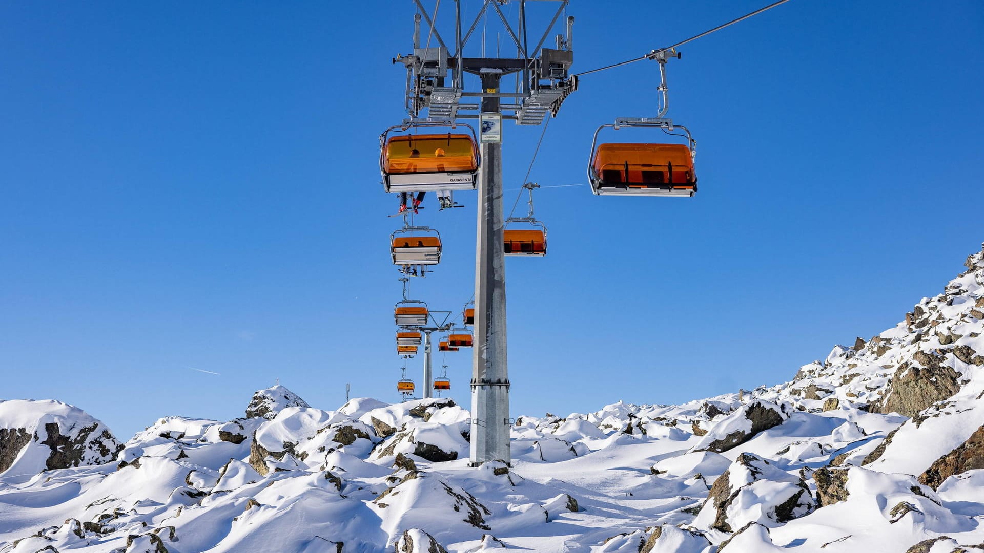 Sessellift in Ischgl: Andere Skifahrer leisteten Erste Hilfe (Symbolbild).