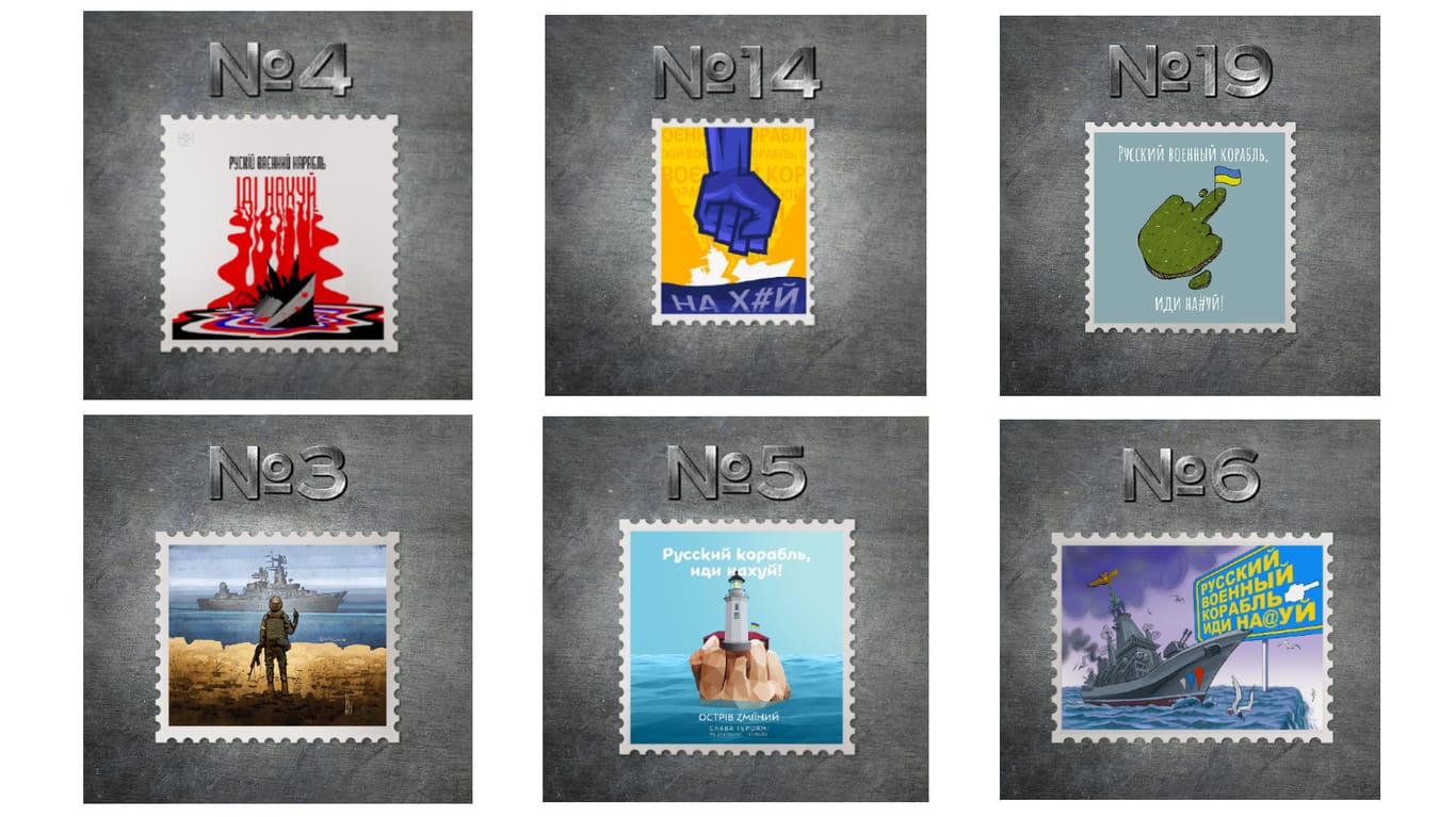 Diese Briefmarkenmotive stehen zur Abstimmung: Das Postamt bekam über 500 Einsendungen.