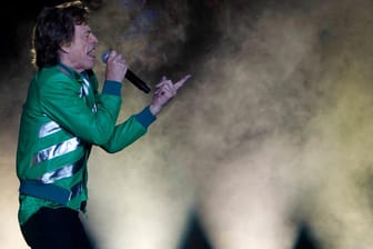 Rolling Stones: Mick Jagger gibt im Oktober 2021 auf der Bühne alles.