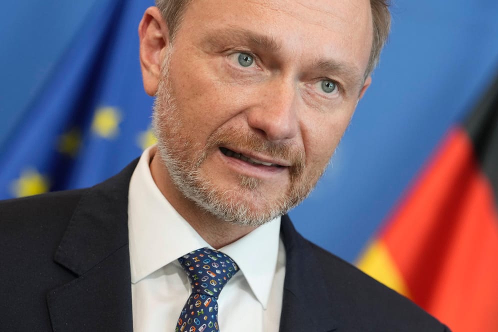 Bundesfinanzminister Christian Lindner: Autofahrer will er über einen Tankrabatt entlasten.