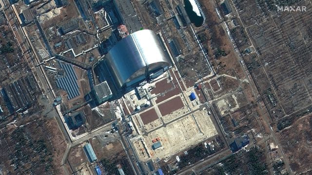 Das ehemalige AKW Tschernobyl ist erneut von der Stromversorgung abgeschnitten.