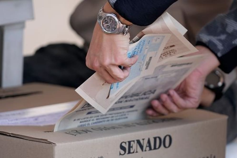 Parlamentswahl in Kolumbien.