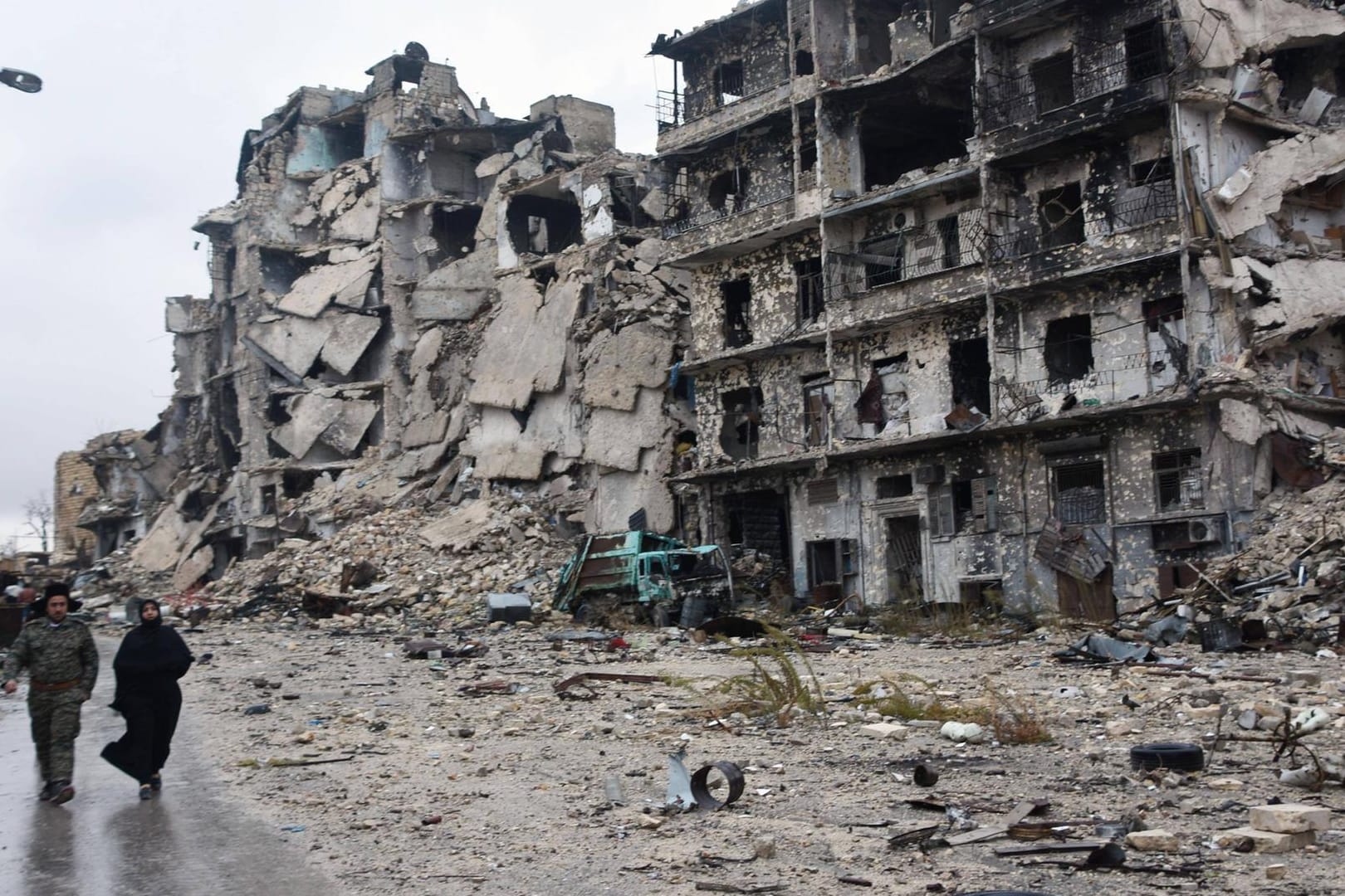 Aleppo im Dezember 2016: Mit der Unterstützung Russlands zerstörte das Assad-Regime große Teile der syrischen Stadt. (Archivfoto)