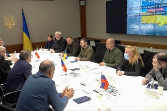 Historisches Treffen in Kiew.