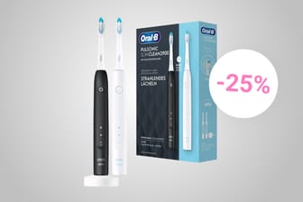 Heute erhalten Sie bei Amazon die Zahnbürsten Pulsonic Slim Clean 2900 von Oral-B im Doppelpack zum Schnäppchenpreis.