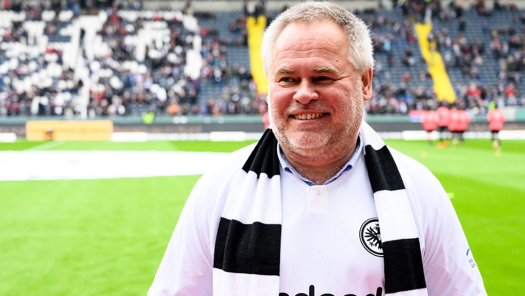 Eugene Kaspersky, CEO seiner eigenen Firma, hier zu sehen auf einem Bild im März 2019: Die Eintracht beendete am Dienstag die Zusammenarbeit mit dem Softwareunternehmen. Eugene Kaspersky, CEO seiner eigenen Firma, hier zu sehen auf einem Bild im März 2019: Die Eintracht beendete am Dienstag die Zusammenarbeit mit dem Softwareunternehmen.