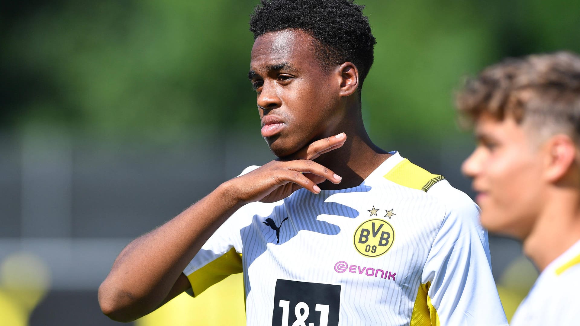 Jamie Bynoe-Gittens (Archivbild): Er ist eines der Top-Talente beim BVB.