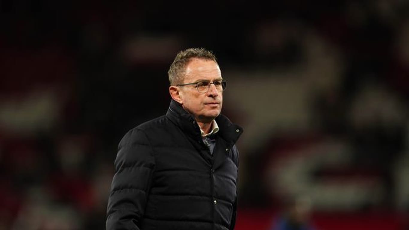 Ordnet alles dem Erfolg unter: Ralf Rangnick, Trainer von Manchester United.