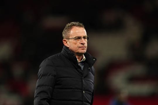 Ordnet alles dem Erfolg unter: Ralf Rangnick, Trainer von Manchester United.