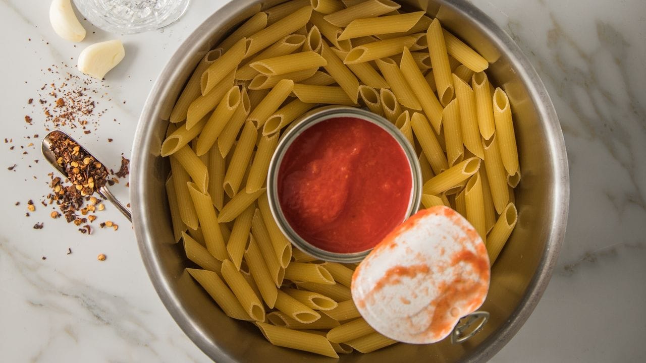 Die Wodka-Pasta wird oft in einem Atemzug mit Model Gigi Hadid genannt. Die Wodka-Pasta wird oft in einem Atemzug mit Model Gigi Hadid genannt.