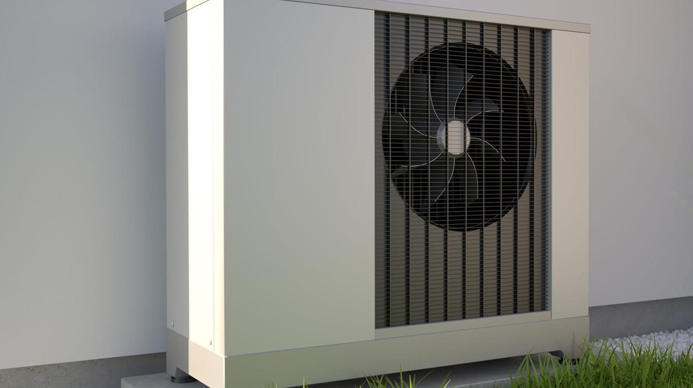 Luftwärmepumpe: Das Heizsystem benötigt Strom, damit es läuft.