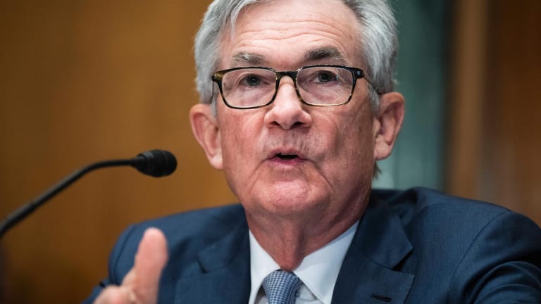 Jerome Powell: Der Fed-Chef hat jüngst eine Zinswende angedeutet.