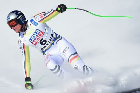 Thomas Dreßen hatte sich nach der WM in Cortina d’Ampezzo vor einem Jahr einer Operation am rechten Knie unterzogen.