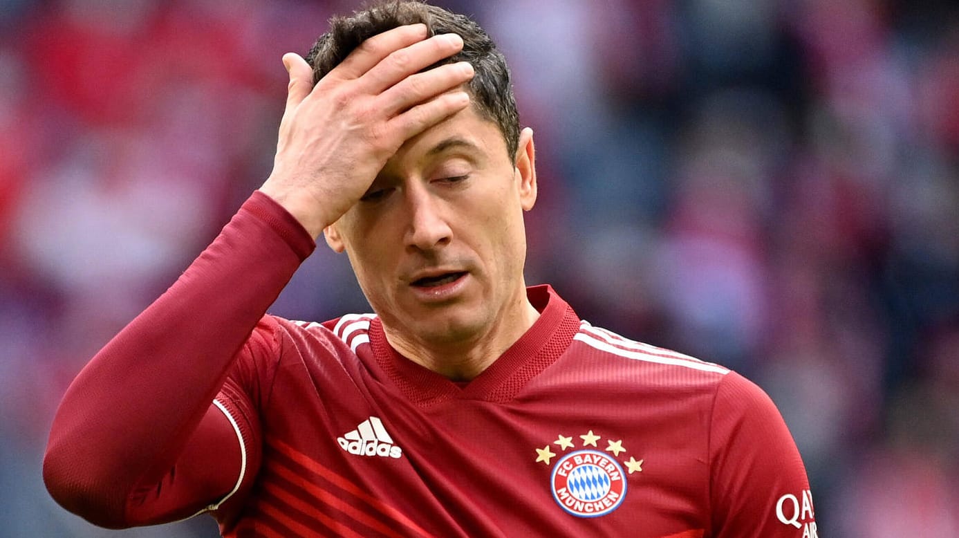 Robert Lewandowski: Der Frustpegel des Weltfußballers in München nimmt immer weiter zu.