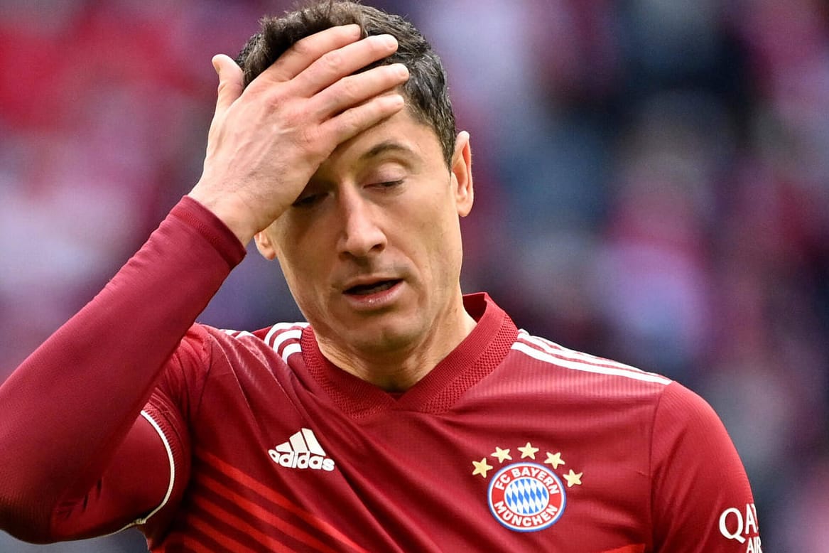 Robert Lewandowski: Der Frustpegel des Weltfußballers in München nimmt immer weiter zu.