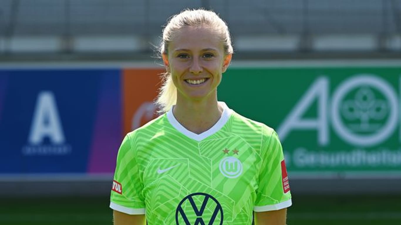 Rebecka Blomqvist traf für Wolfsburg gegen den SC Sand zum Sieg.