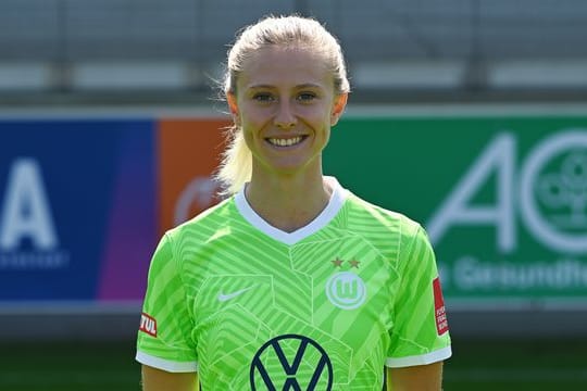 Rebecka Blomqvist traf für Wolfsburg gegen den SC Sand zum Sieg.