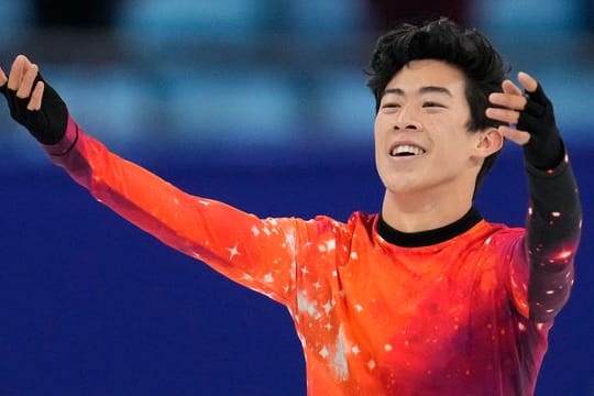 Olympiasieger Nathan Chen aus den USA.