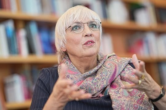 "Solidarität mit der Ukraine, aber auch mit den vielen Menschen in Russland, gerade aus Kunst, Kultur und Medien": Kulturstaatsministerin Claudia Roth.