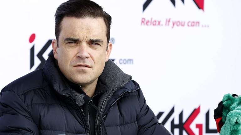 Robbie Williams 2014: So volles Haar hatte er ein Jahr nach seiner ersten Haartransplantation.