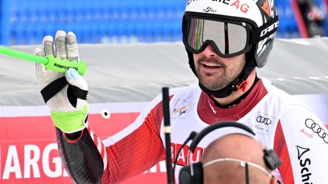 Österreichs Ski-Ass Vincent Kriechmayr hat den Super-G in Courcheval gewonnen.