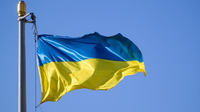 Ukrainische Flagge