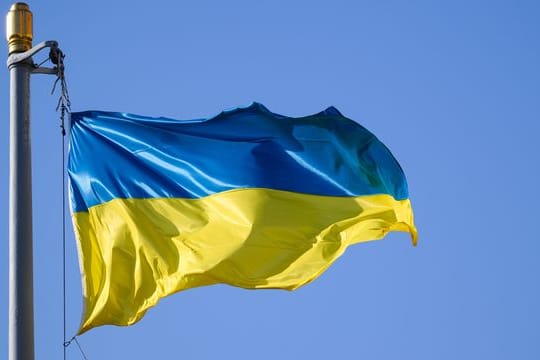 Ukrainische Flagge